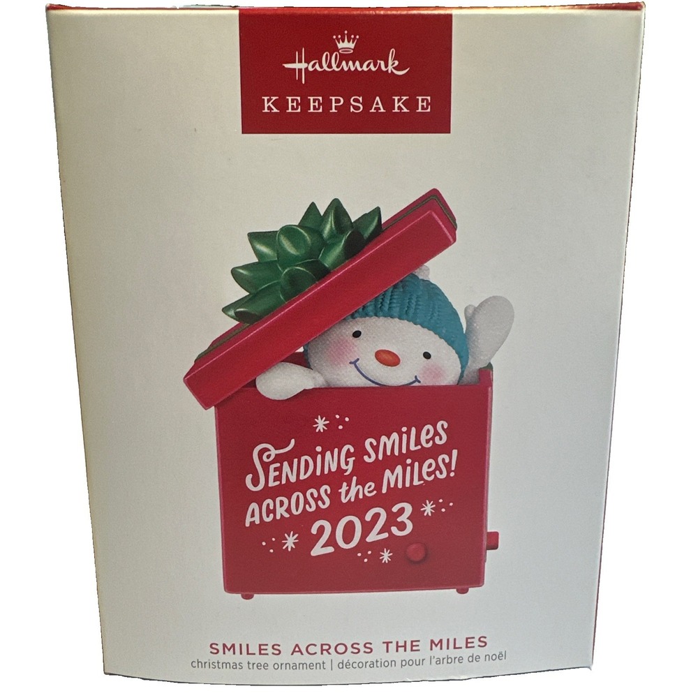 Hallmark Keepsake Sending Smiles Across the Miles 2023 Magic Recordable Ornament